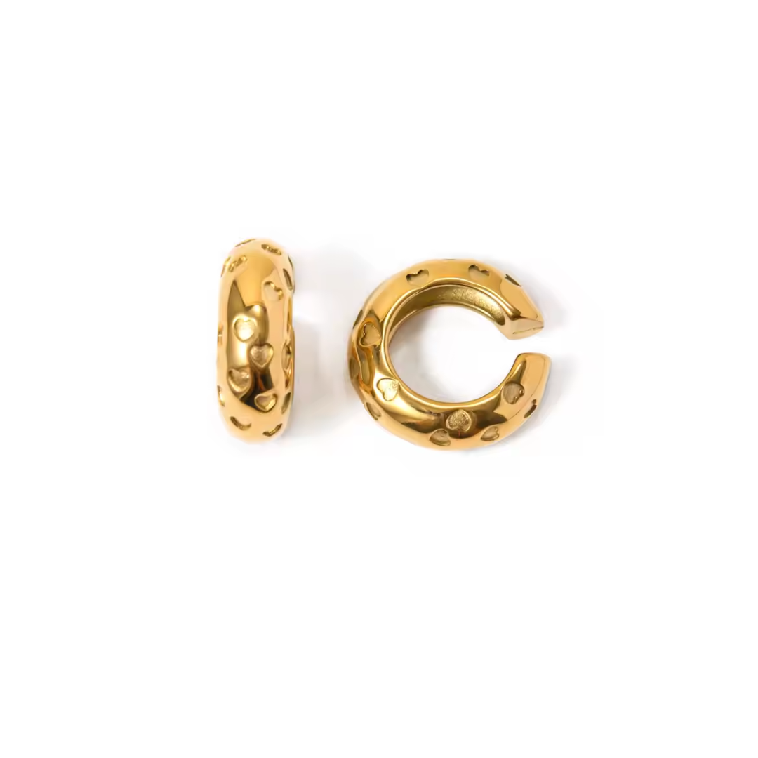 EAR CUFF LYRA - 1 PIEZA - ORO