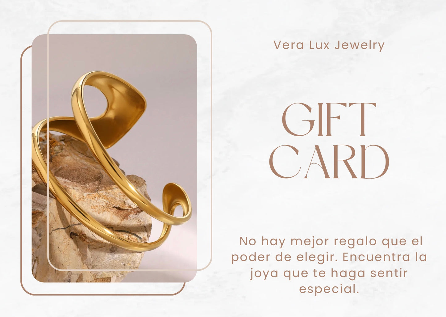 Gift Card de Vera Lux