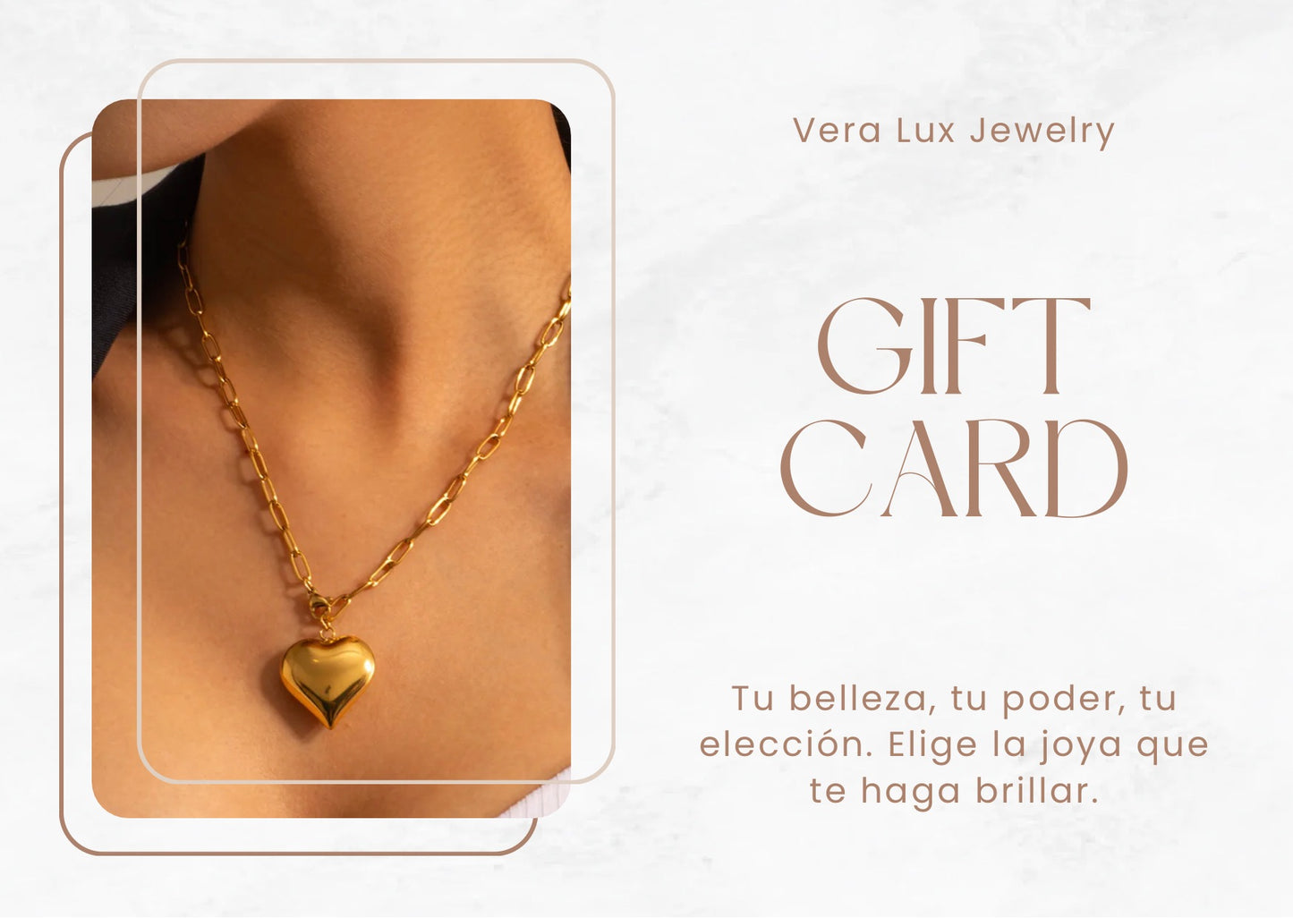 Gift Card de Vera Lux